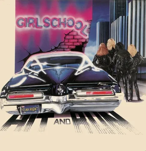 Виниловая пластинка Girlschool - Hit And Run [New Vinyl LP] Gatefold LP Jacket, 180 Gram