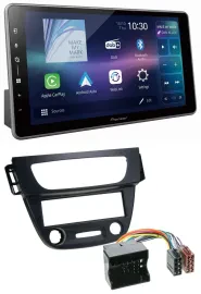 Автомагнитола Pioneer Bluetooth USB DAB MP3 для Renault Megane 3 (2009–2014), Quadlock, чёрная