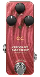 Напольный предусилитель для бас-гитары One Control Crimson Red Bass Preamp