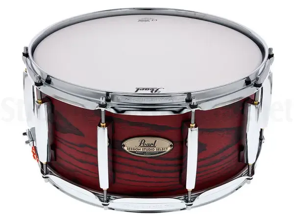 Малый барабан Pearl Session Studio Select Birch Mahogany 14х6.5 Scarlet Ash