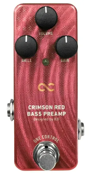 ONE CONTROL Crimson Red - Bass Preamp