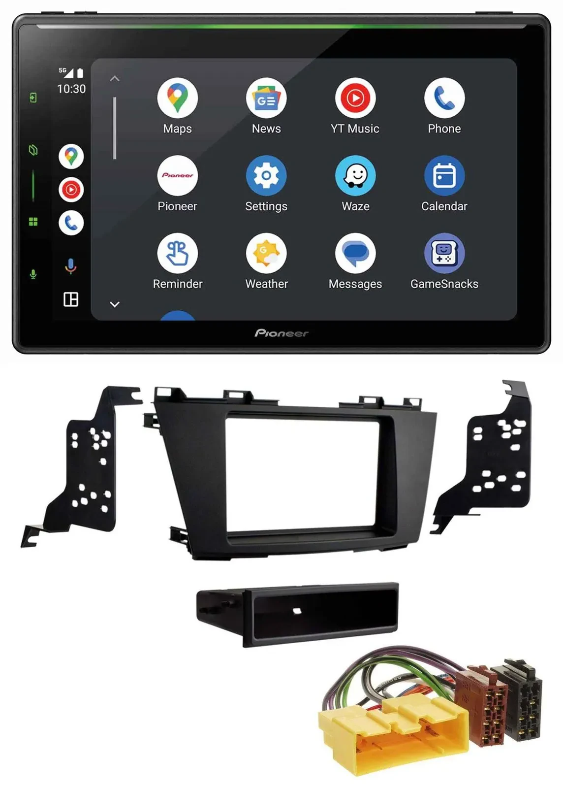 Pioneer 2DIN MP3 USB Bluetooth DAB Autoradio für Mazda 5 (CR, ab 2010)