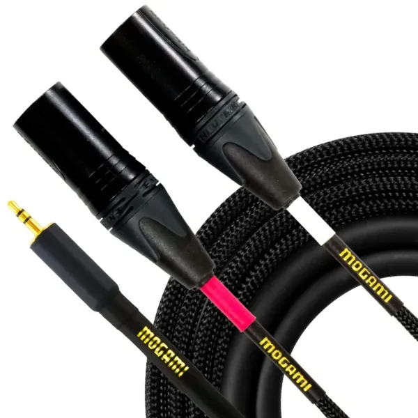 Коммутационный кабель Mogami GOLD 3.5 2 XLRM 03 Black 1 м