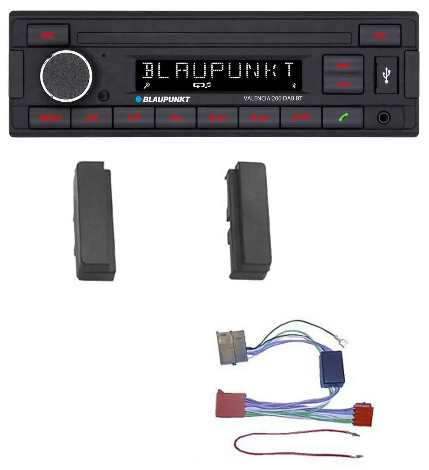 Blaupunkt DAB MP3 Bluetooth USB Autoradio für Audi A3 8L TT 8N bis 99 Aktivsyste