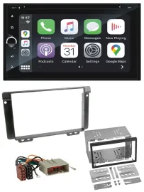 Blaupunkt 2DIN Bluetooth DAB USB DVD MP3 Autoradio für Land Rover Freelander 200