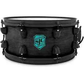 Малый барабан SJC Drums Pathfinder Maple Mahogany 14x6.5 Midnight Black Satin