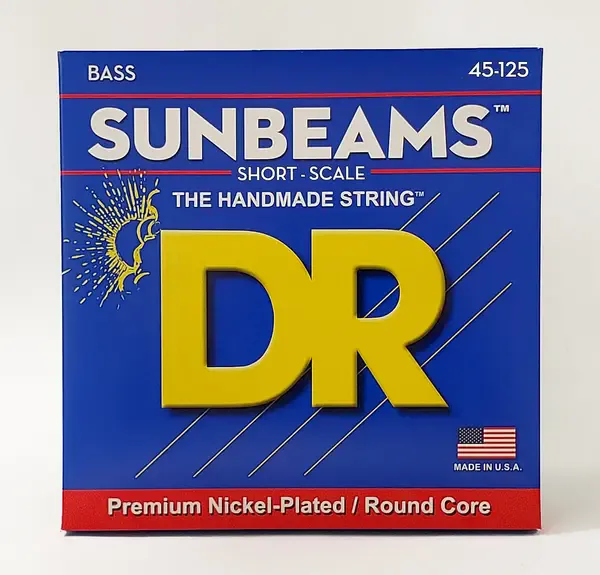 Струны для бас-гитары DR Strings SUNBEAM DR SNMR5-45, 45 - 125