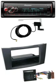 Автомагнитола для Mercedes CLS/E‑Class W211 Pioneer Bluetooth, DAB, USB, MP3