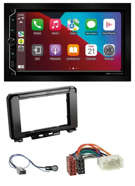 ESX 2DIN DAB USB MP3 Bluetooth Autoradio für Suzuki Jimmny GJ ab 2018