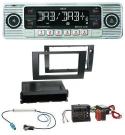 Dietz Bluetooth MP3 DAB USB Autoradio für Audi A4 B7 04-08 Symphony Aktivsystem