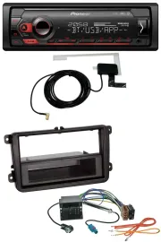 Pioneer DAB USB MP3 Bluetooth Autoradio für VW Passat 05-10 Polo 09-14 Scirocco