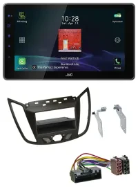 JVC DAB MP3 Bluetooth USB Autoradio für Ford C-Max / Kuga - dunkelbraun