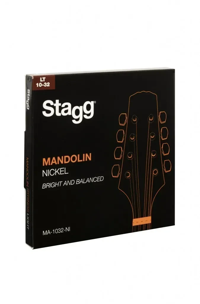 Струны для мандолины Stagg MA-1032-NI Light Nickel