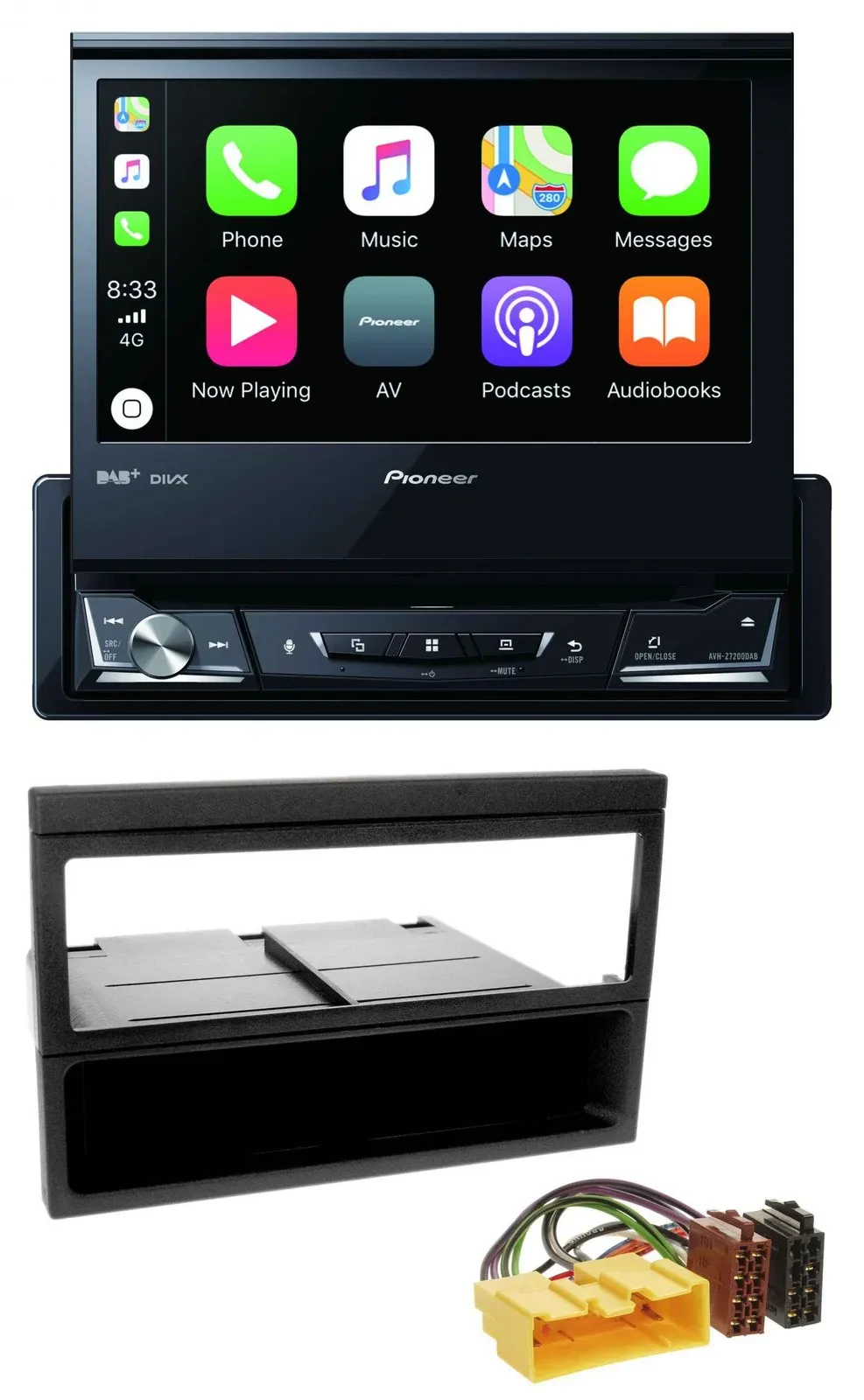 Pioneer DVD Bluetooth DAB USB MP3 Autoradio für Mazda MX-5, 626F, 323L, 323K