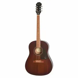 Акустическая гитара Epiphone AJ-220S Mahogany Burst