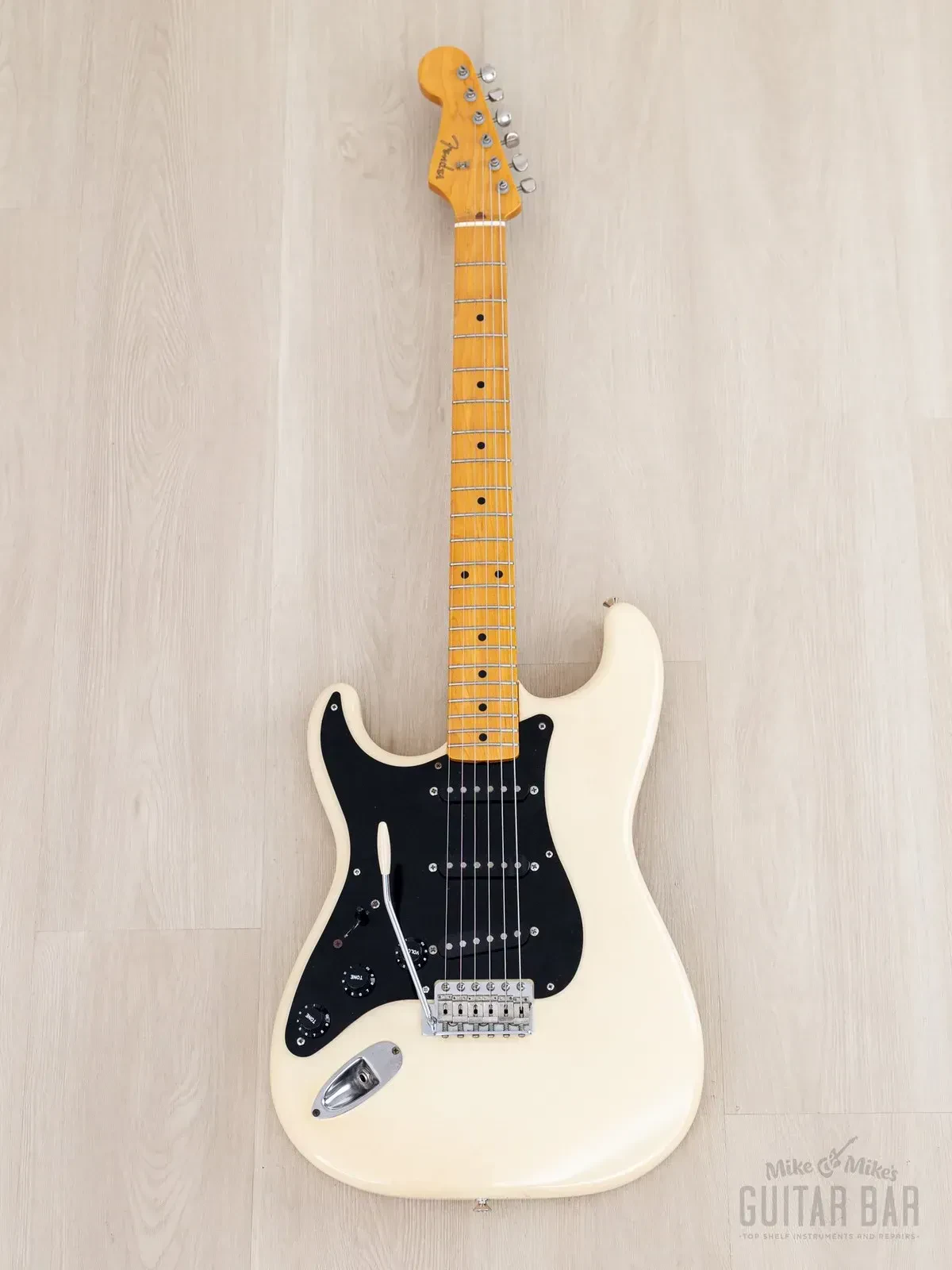 Электрогитара Fender 1957 Stratocaster Vintage Reissue ST57-65L Left-Handed SSS Olympic White w/gigbag Japan 2004