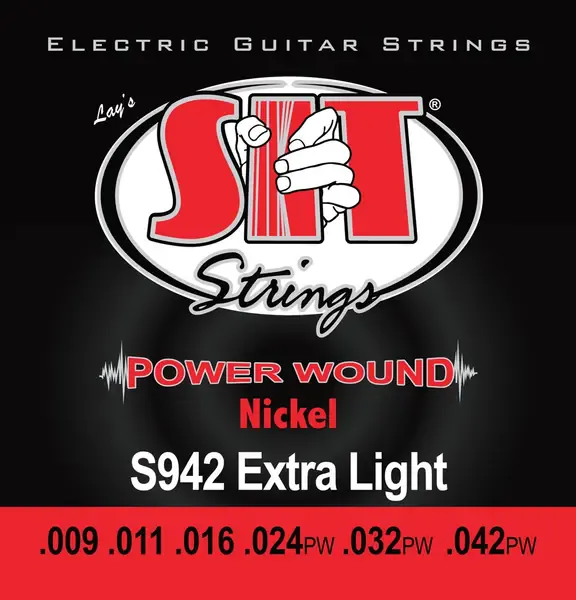 Струны для электрогитары SIT Strings S942 Power Wound 9-42