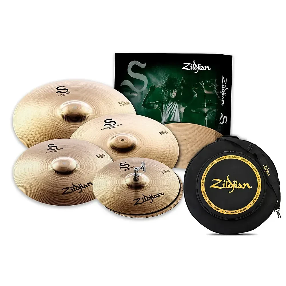 Набор тарелок для барабанов Zildjian S390BAG S Family Performer