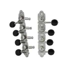 GROVER 409FVCB Mandolin Machine Heads, Vintage 4 + 4, for "F"-Style Mandolins -