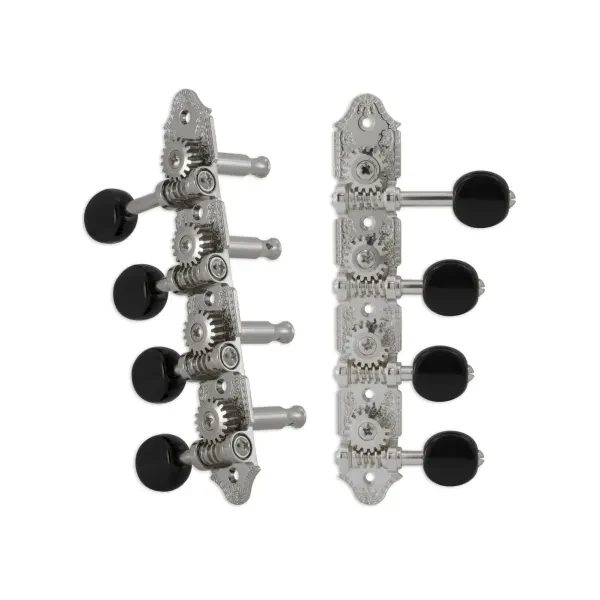 GROVER 409FVCB Mandolin Machine Heads, Vintage 4 + 4, for "F"-Style Mandolins -