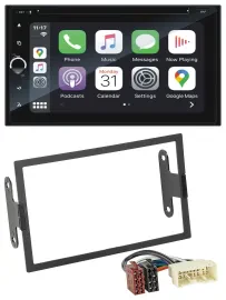 Blaupunkt 2DIN Bluetooth DAB USB DVD MP3 Autoradio für Nissan Xterra 2000-2004