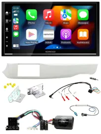 Kenwood DAB USB Bluetooth 2DIN Lenkrad Autoradio für Alfa Giulietta 10-14 940 we