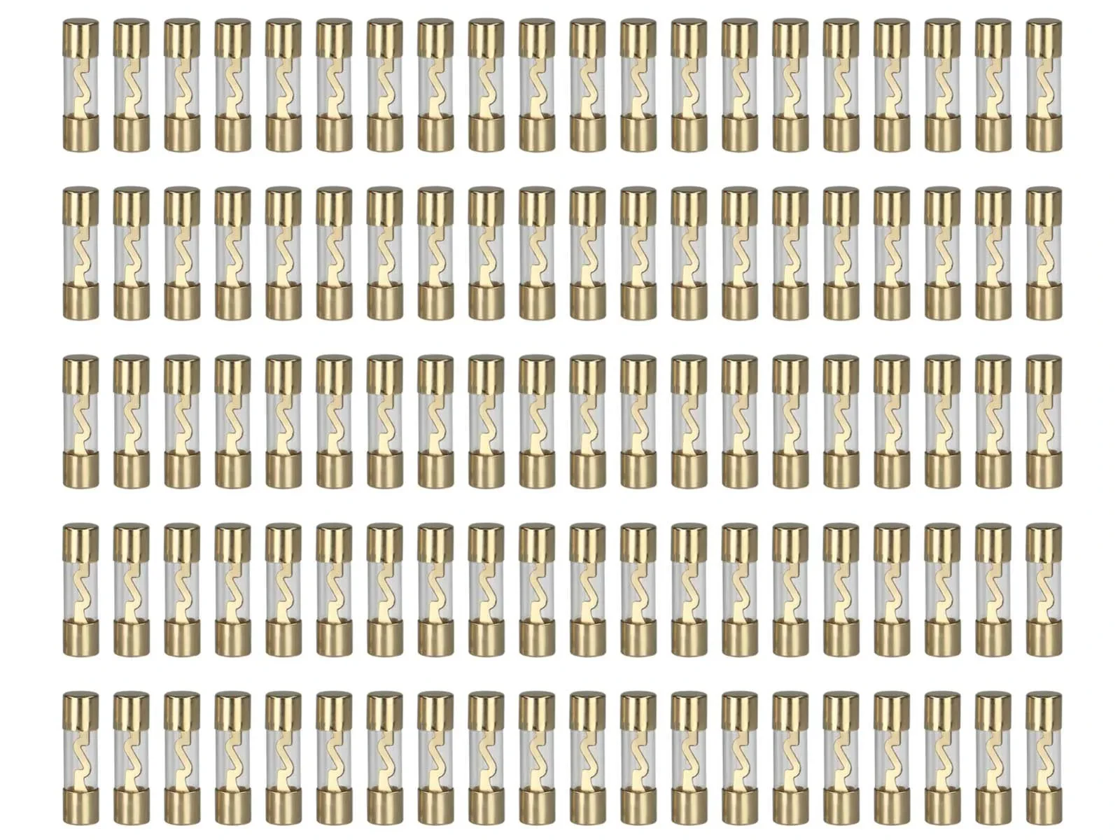 ACV AGU Sicherungen 30A, 100 Stück, gold - 30.3901-30-100