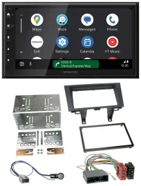 Kenwood DAB Bluetooth USB MP3 2DIN Autoradio für Honda CR-V RE5/RE6/RE7 06-12