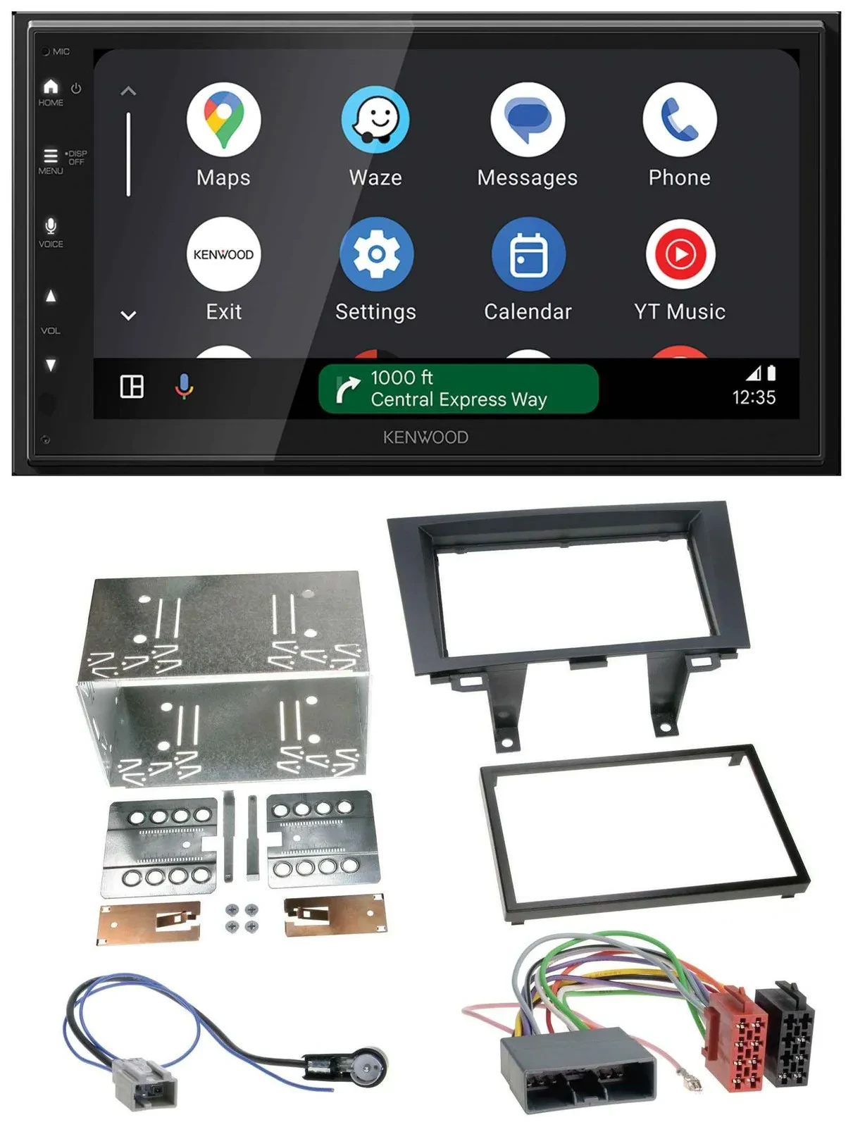 Kenwood DAB Bluetooth USB MP3 2DIN Autoradio für Honda CR-V RE5/RE6/RE7 06-12