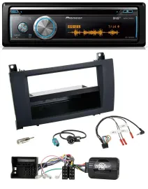 Pioneer Lenkrad DAB USB CD Bluetooth Autoradio für Mercedes SLK R171 2004-2011