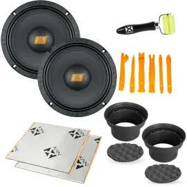Hertz SV 165.1 400W RMS 6.5" Midrange Car Speakers with Accessories