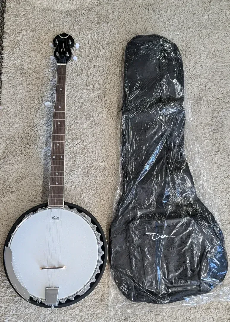 Dean Model B3 PK 5-String Banjo Package with Gig Bag, Strap and Pitch Pipe