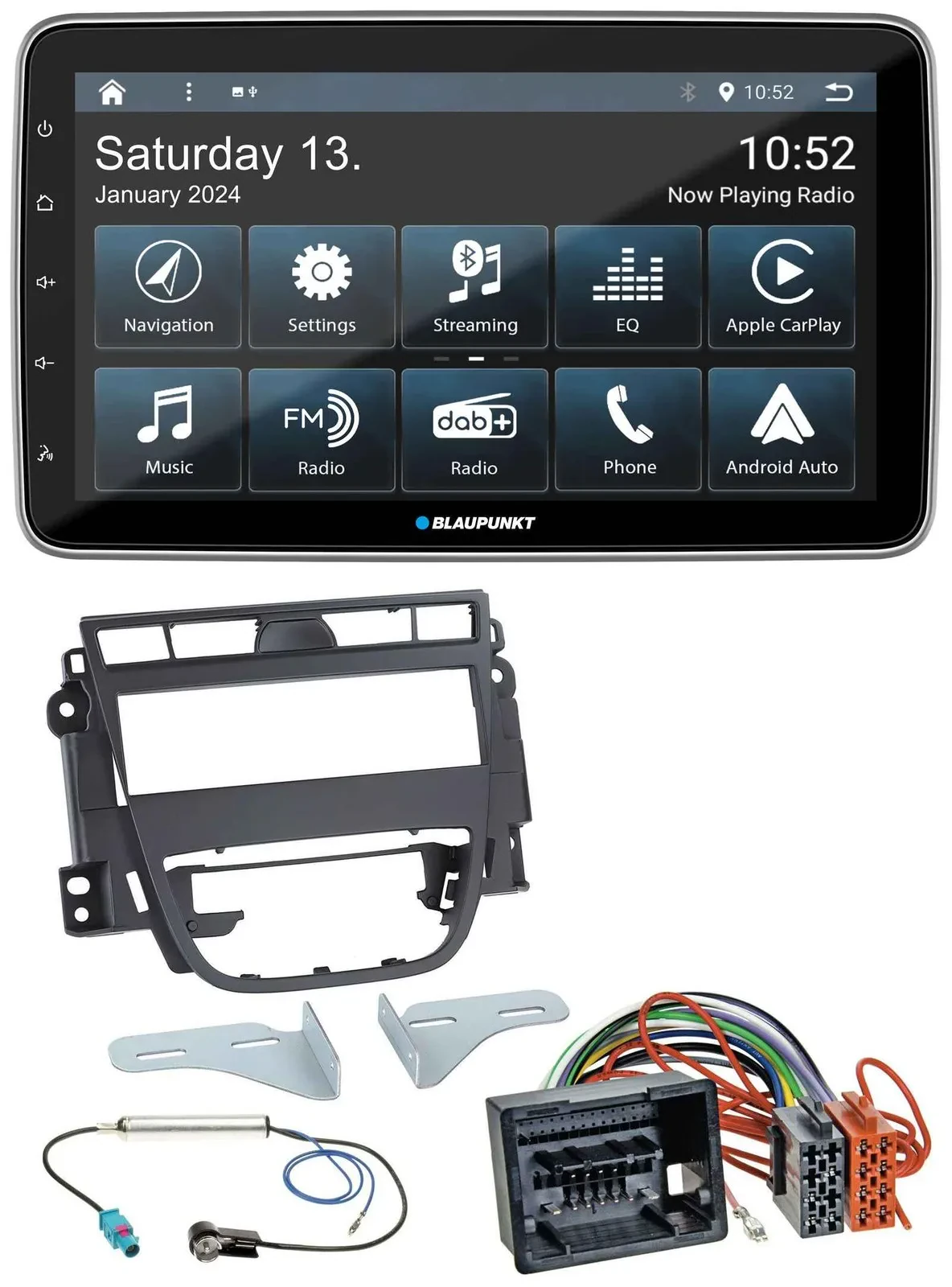 Blaupunkt USB DAB SD MP3 Bluetooth Autoradio für Opel Meriva B (ab 2010)