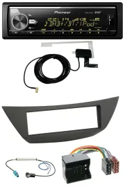 Pioneer Bluetooth DAB USB MP3 Autoradio für Renault Laguna 3 (ab 2008)