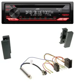 JVC CD DAB USB Bluetooth MP3 Autoradio für Seat Leon, Toledo (1998-2006)