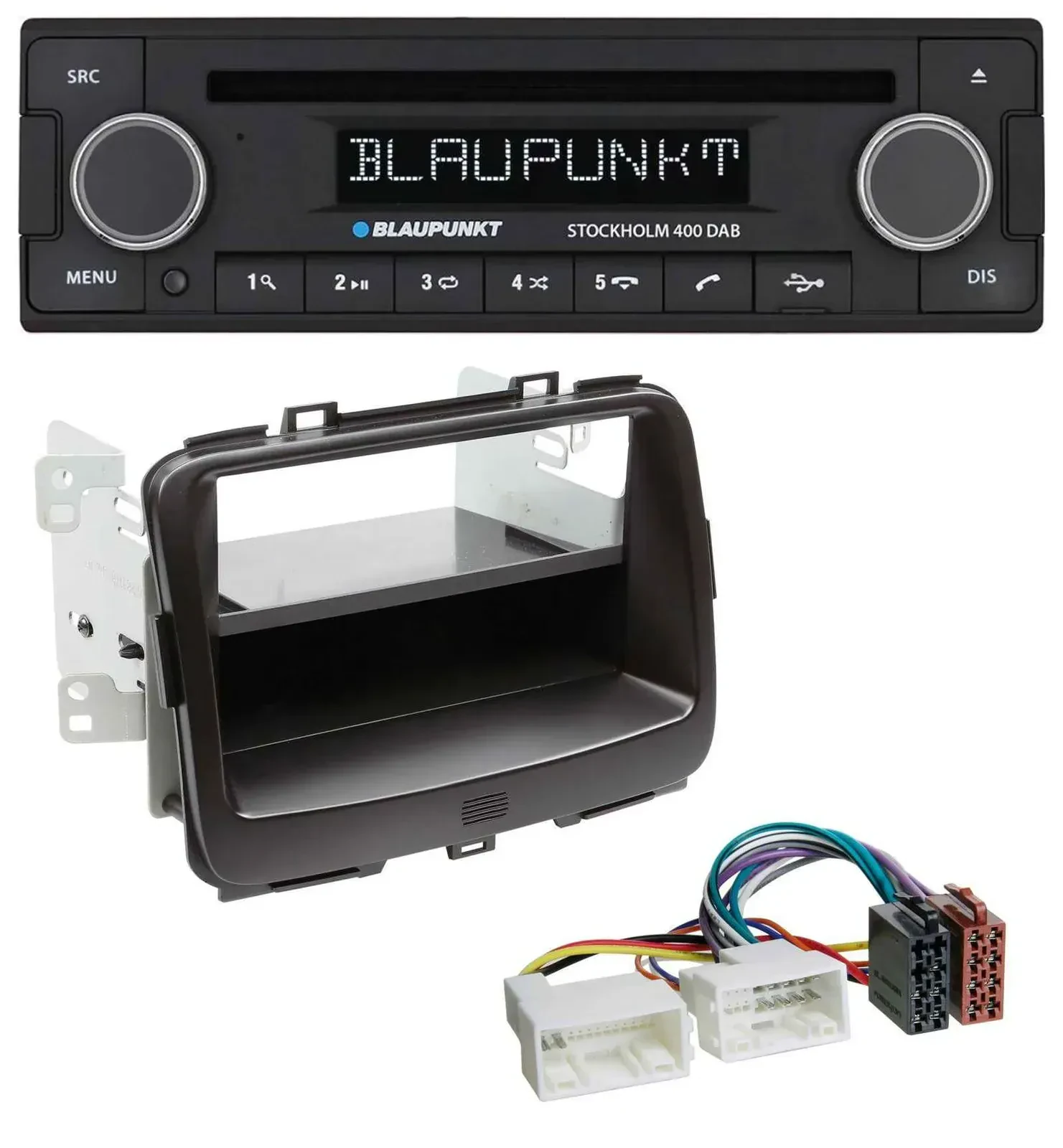 Blaupunkt MP3 Bluetooth DAB CD USB Autoradio für Kia Carens 4 (RP, ab 2013)