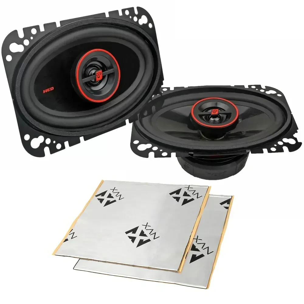 Автодинамики для автомобиля Cerwin-Vega H746 4x6" 2-Way Coaxial (набор) с комплектом шумоизоляции