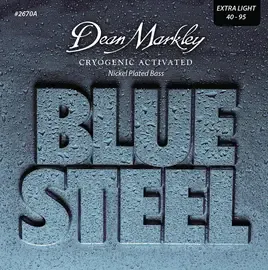 Комплект струн для бас-гитары Dean Markley Blue Steel NPS DM2670A, 40-95
