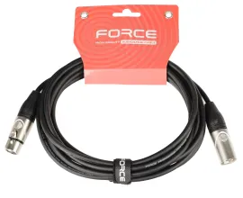 Микрофонный кабель Force FMC-05/4,5 Black 4.5 м