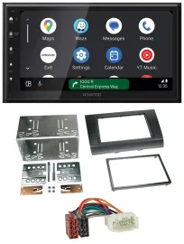 Kenwood DAB Bluetooth USB MP3 2DIN Autoradio für Suzuki Swift (2005-2010)