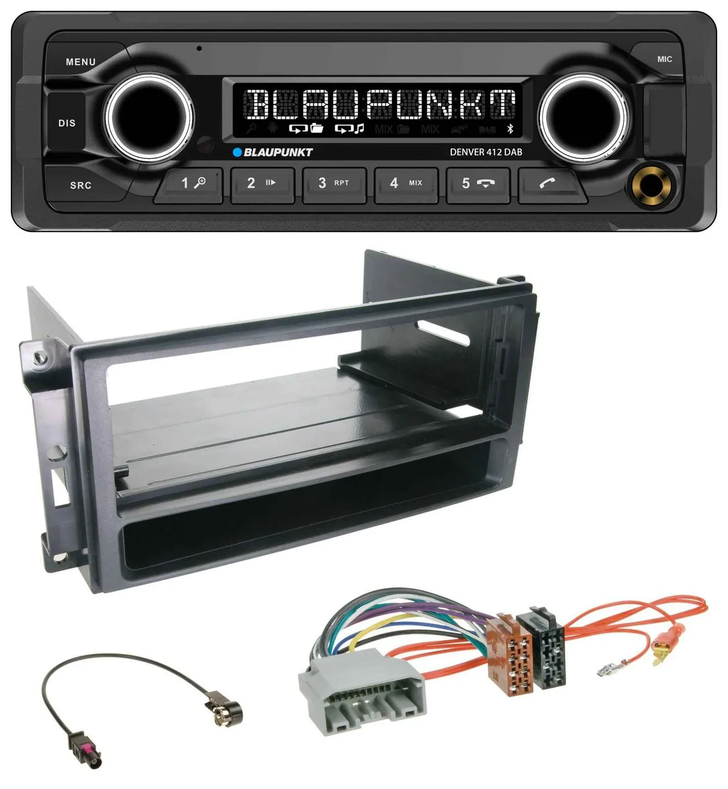 Blaupunkt Bluetooth DAB MP3 USB Autoradio für Chrysler 300C Sebring Dodge Avenge