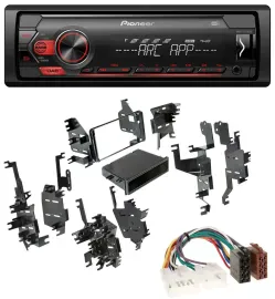 Pioneer DAB 1DIN MP3 AUX USB Autoradio für Toyota Tundra / Celica / FJ