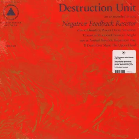 Виниловая пластинка Destruction Unit – Negative Feedback Resistor