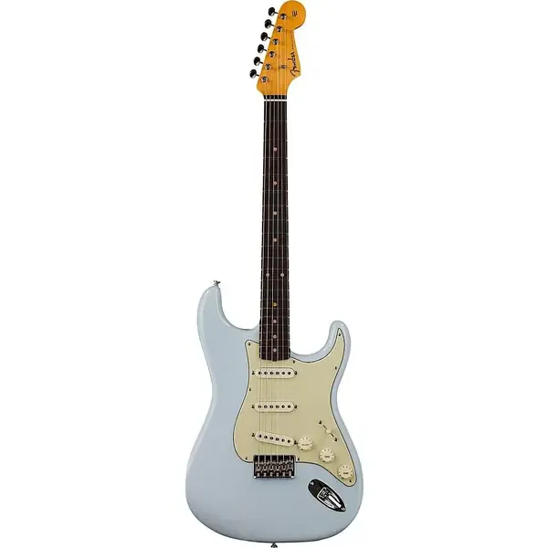 Электрогитара Fender Custom Shop Vintage Custom '59 Hardtail Stratocaster RW FB Faded Aged Sonic Blue