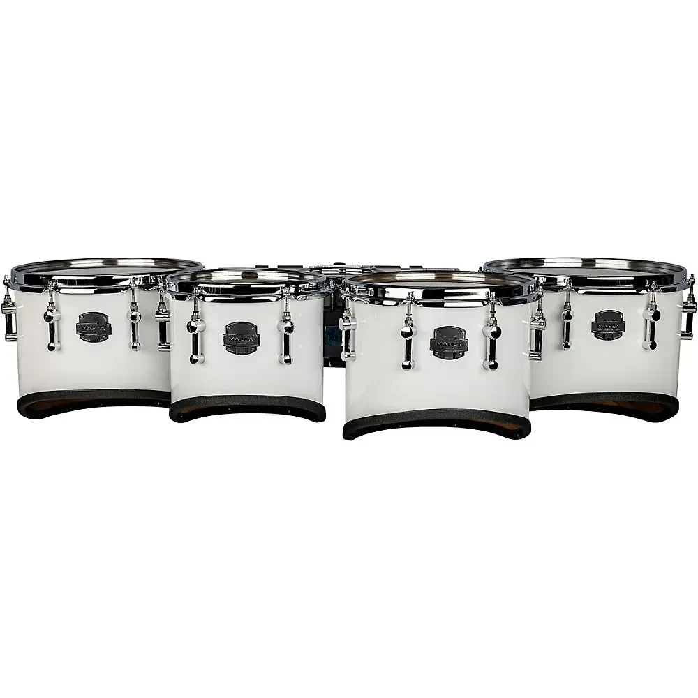 Маршевые томы Mapex Quantum Mark II California Cut Tenor Small Marching Quint 6"/8"/10"/12"/13", белый (Gloss White) (набор, 5 шт.)