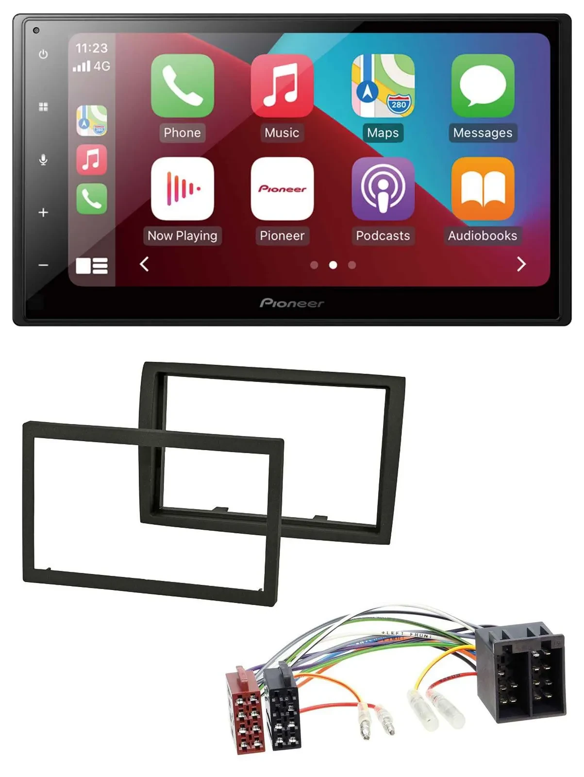Pioneer USB MP3 DAB 2DIN Bluetooth Autoradio für Citroen Jumper 11-21 Peugeot Bo