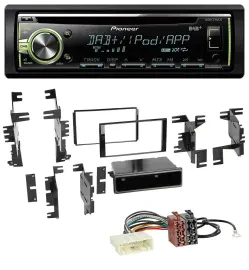 Pioneer DAB USB MP3 AUX CD Autoradio für Nissan Quest Rogue ab 11 Titan ab 13
