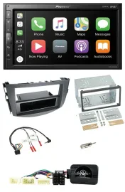 Pioneer USB Lenkrad DAB 2DIN Bluetooth Autoradio für Toyota RAV 4 2006-2011