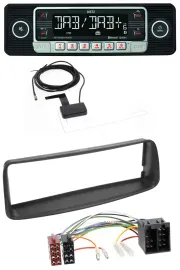 Dietz DAB Bluetooth USB MP3 Autoradio für Peugeot 206 (ab 1998)