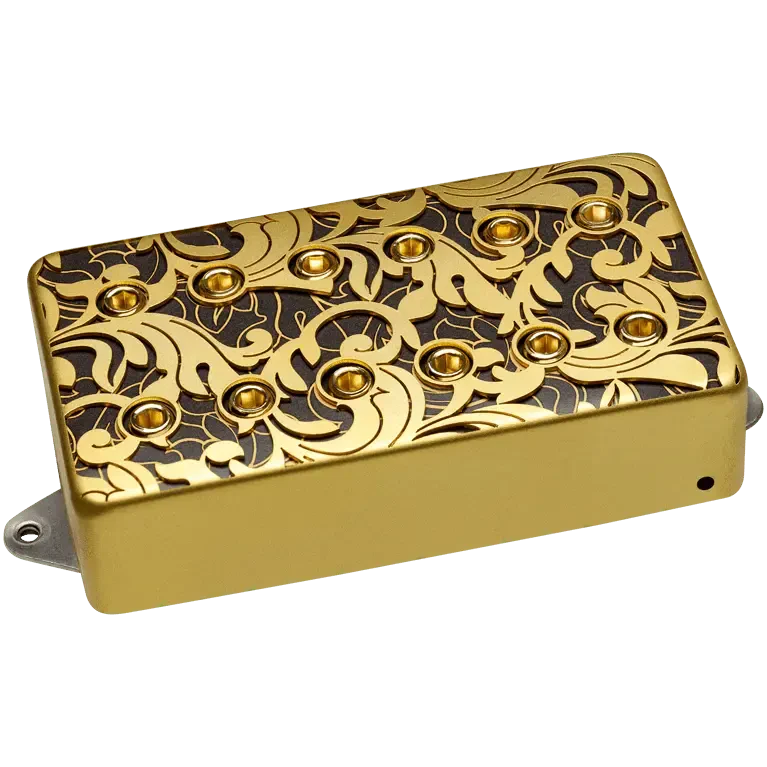 Звукосниматель для электрогитары DiMarzio DP287FSGBK Steve Vai UtoPIA F-Spaced Neck Gold